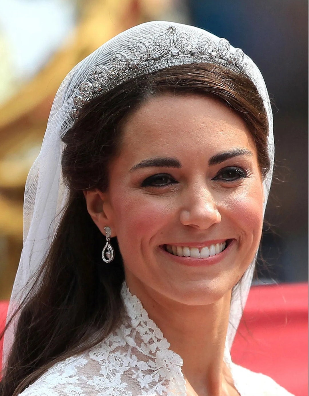 Royal Wedding Crown, Kate Middleton Tiara, Princess Crown, Classic Weeding Tiara, Swarovski
