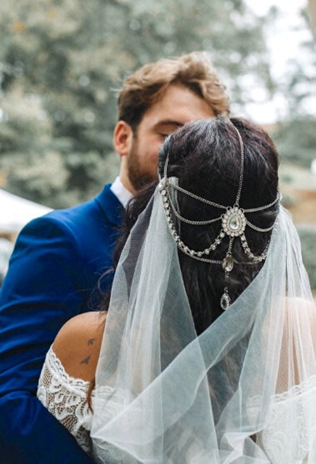 20 Statement Wedding Accessories Worn by Real Brides