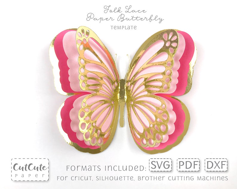 Free Free 276 Paper Butterfly Svg SVG PNG EPS DXF File
