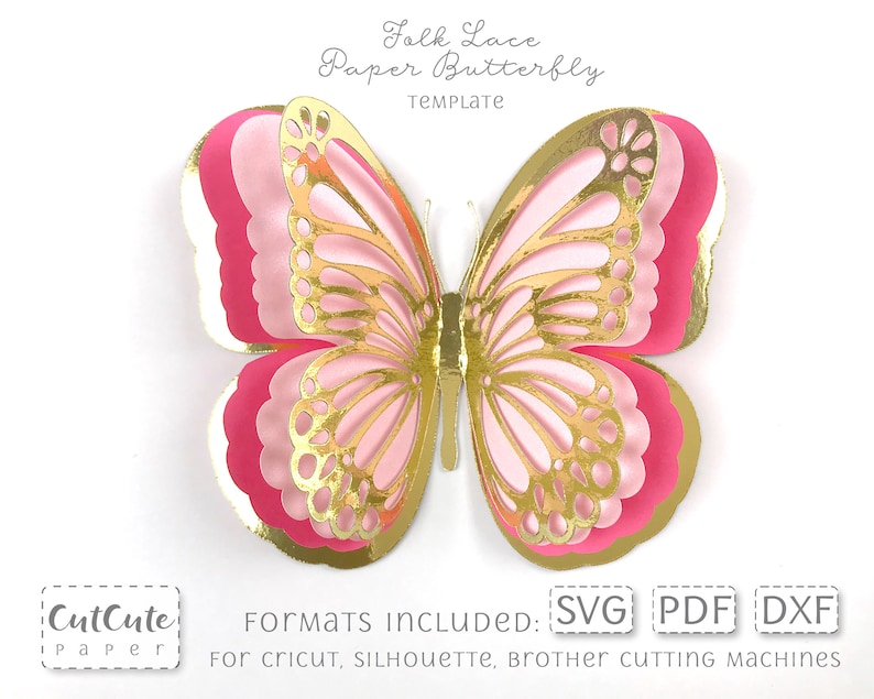Free Free 173 Paper Butterfly Svg SVG PNG EPS DXF File