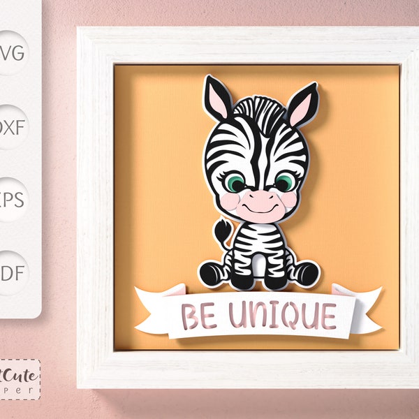 Baby Layer Shadowbox Svg Etsy