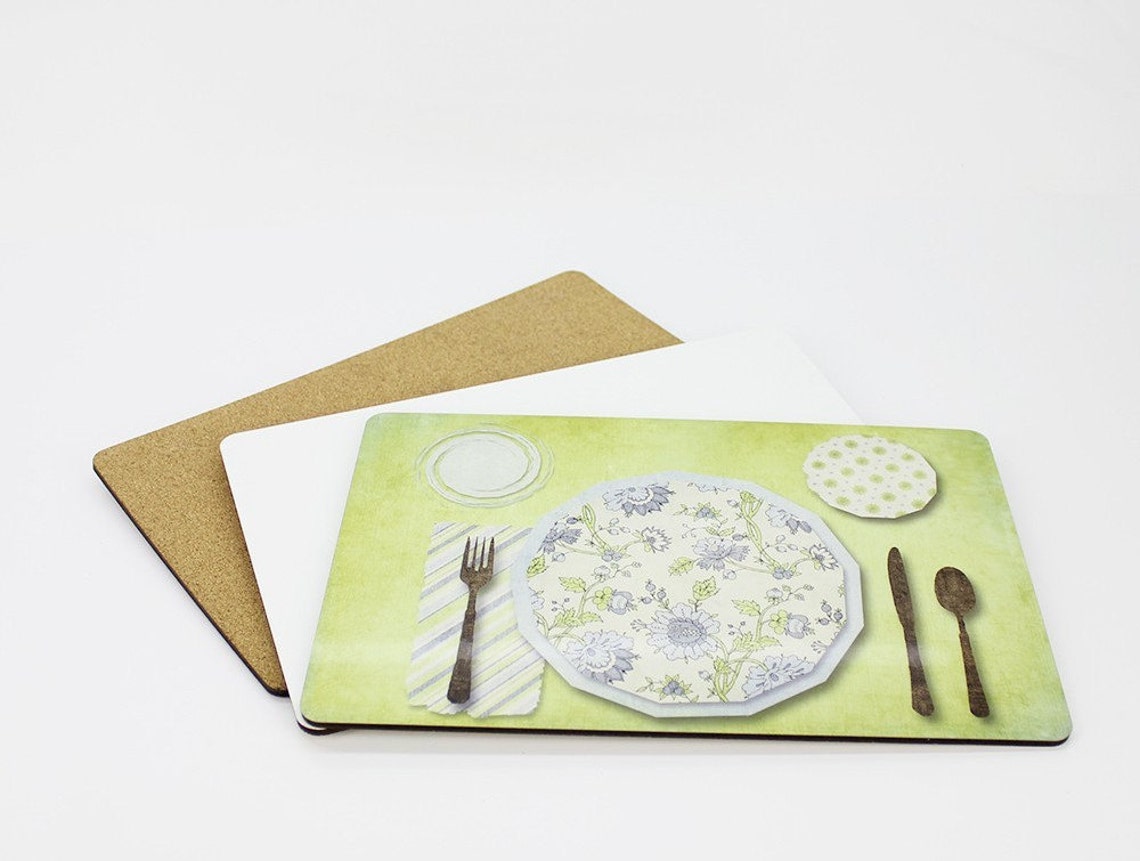 Blank Sublimation MDF Cork Backed Placemats/Table Mats 295mm x Etsy