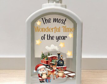 UVDTF Decal Sticker, The Most Wonderful Time Of The Year , Lantern sticker Decal