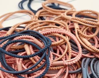 Metal-Free Elastic Hair Ties: Soft & Stretchable Bobbles