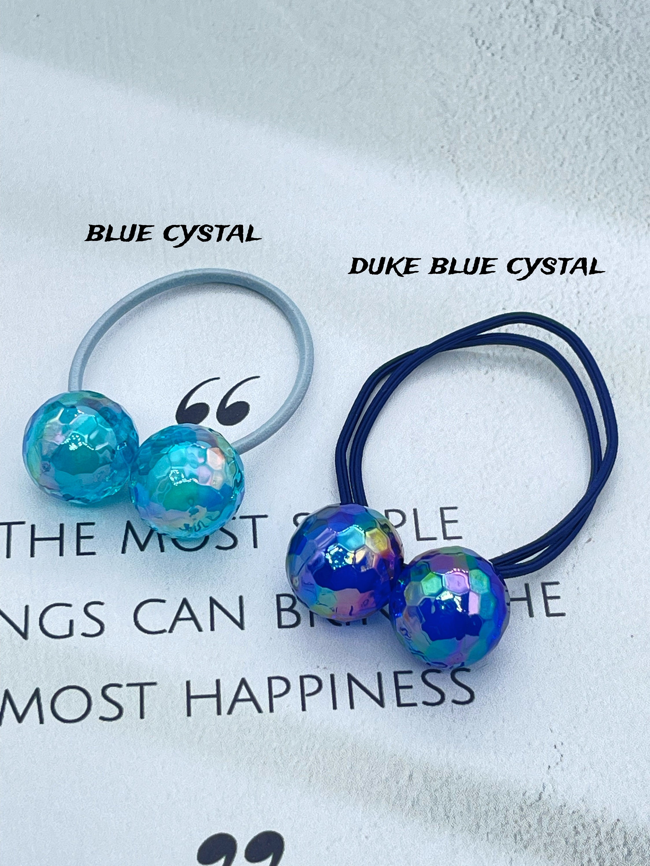 Pony Bands/ Round Ball Hairtie/ Hair Ties/ Elastic Tie/bobble Hairtie