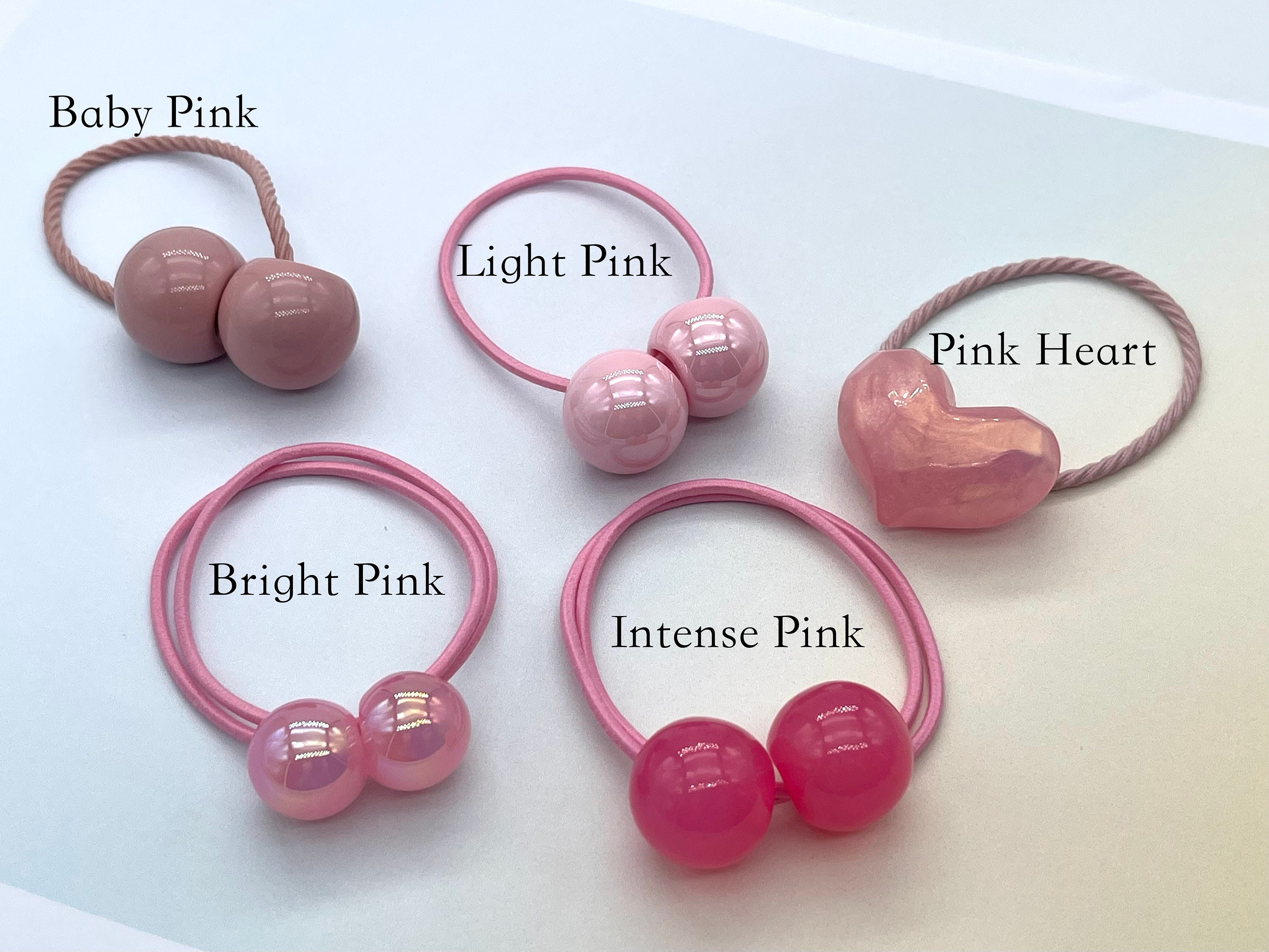 Pony Bands/ Round Ball Hairtie/ Hair Ties/ Elastic Tie/bobble Hairtie