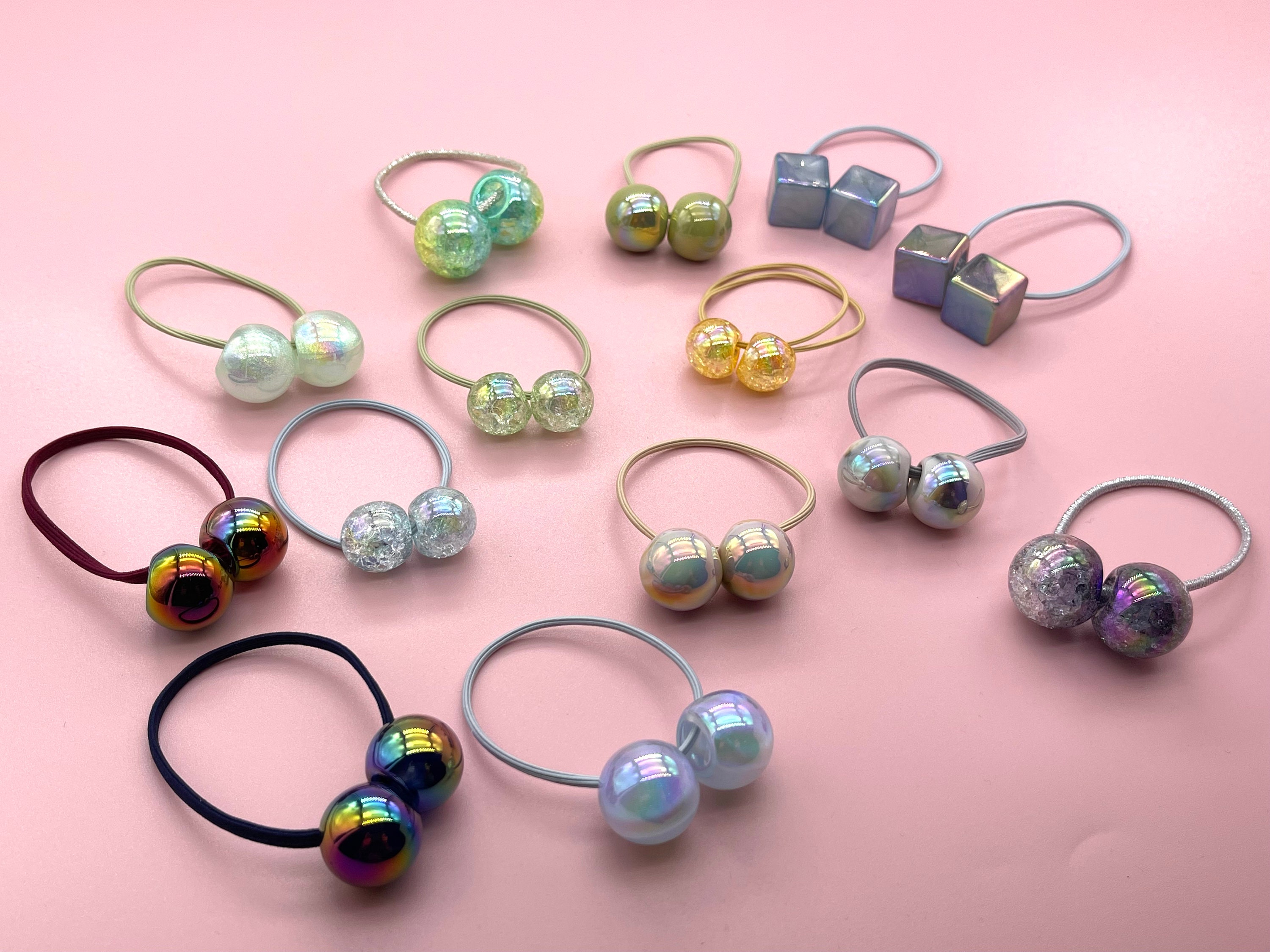 Pony Bands/ Round Ball Hairtie/ Hair Ties/ Elastic Tie/bobble Etsy UK