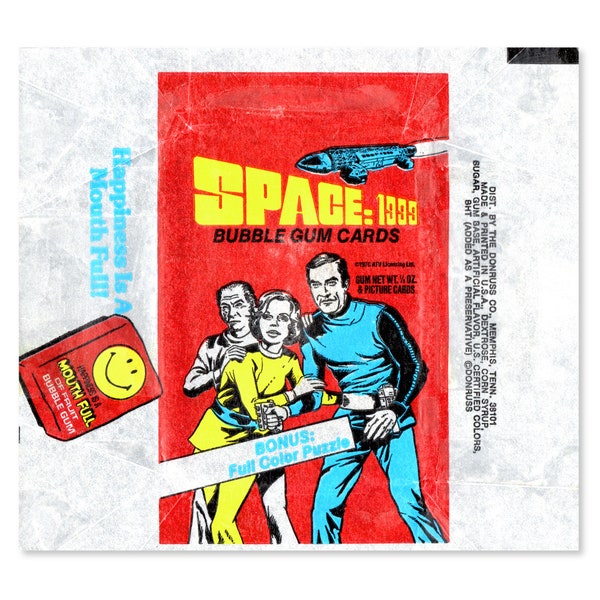 Space 1999: Trading Card Wax Wrapper