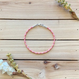 Himalayan Beaded Bracelet, Seed Bead Bracelet, Trendy Bracelet, Boho Bead Bracelet, Colorful Beaded Bracelet, Sterling Silver