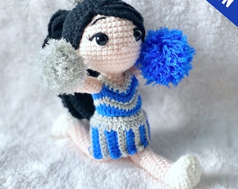 Crochet PATTERN — Lia the Cheer Captain