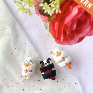 Crochet PATTERN - Little Sushi Friends
