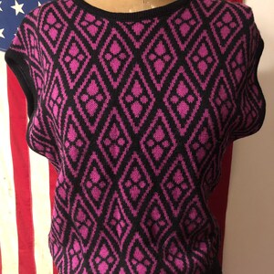 Steep & Deep! 80s Pendleton Sweater Ski Fashion