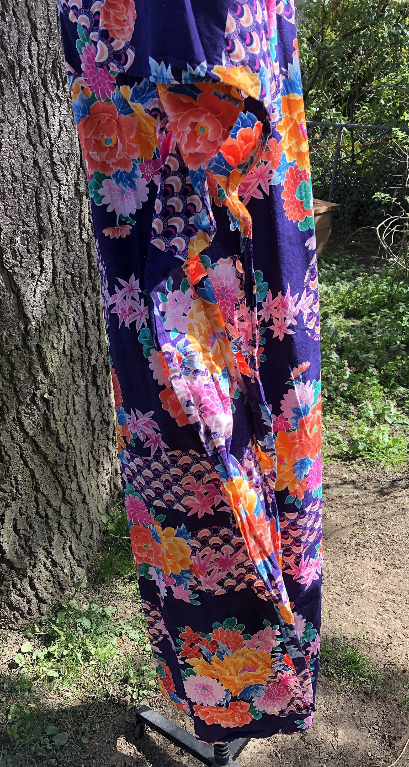 Empress Negroni Purple Maxi Dress Muumuu - Etsy