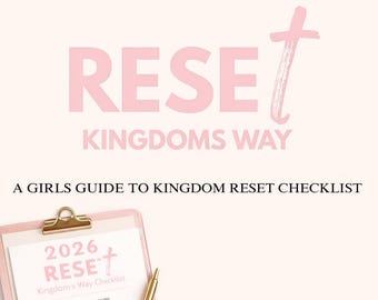 Spiritual Re-Align Your Home | Kingdom Rest Checklist | Home Reset
