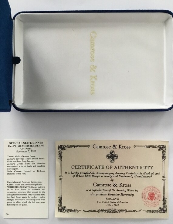 JBK Signed Camrose & Kross  Chain Necklace - image 3