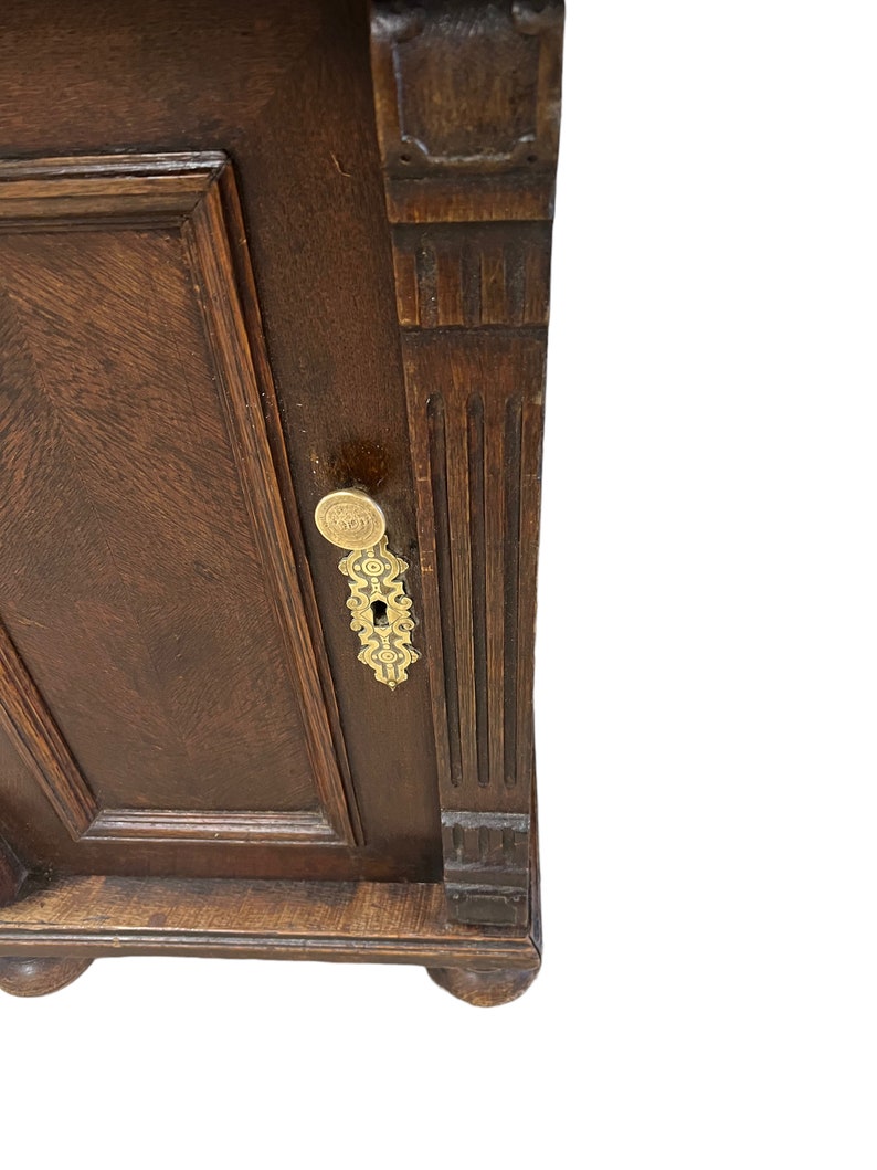 Antique 19th C English Oak Desk . Home Office . Deliv Incl Etsy UK