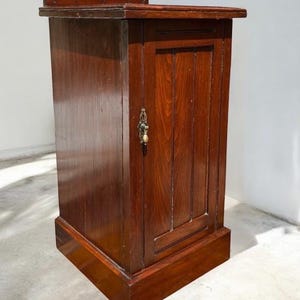 Antique Mahogany Edwardian  bedside cupboard