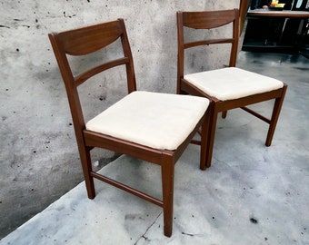 Mid century Teak dining chairs. Home dining