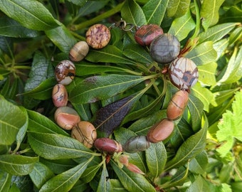 Picasso Jasper bead bracelet