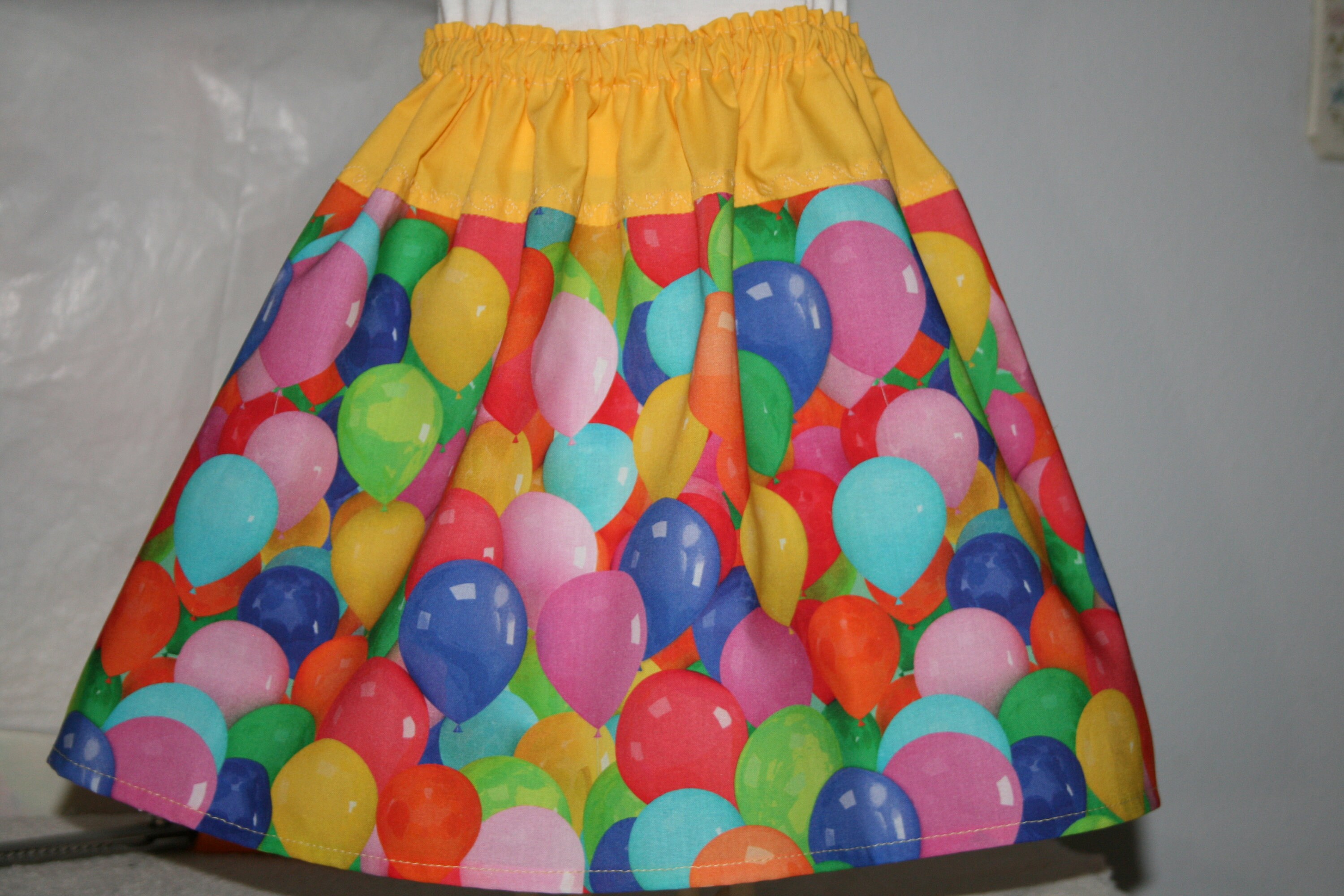 Girls 3T BALLOON Skirt Birthday Party Skirt Play Date Fun Etsy