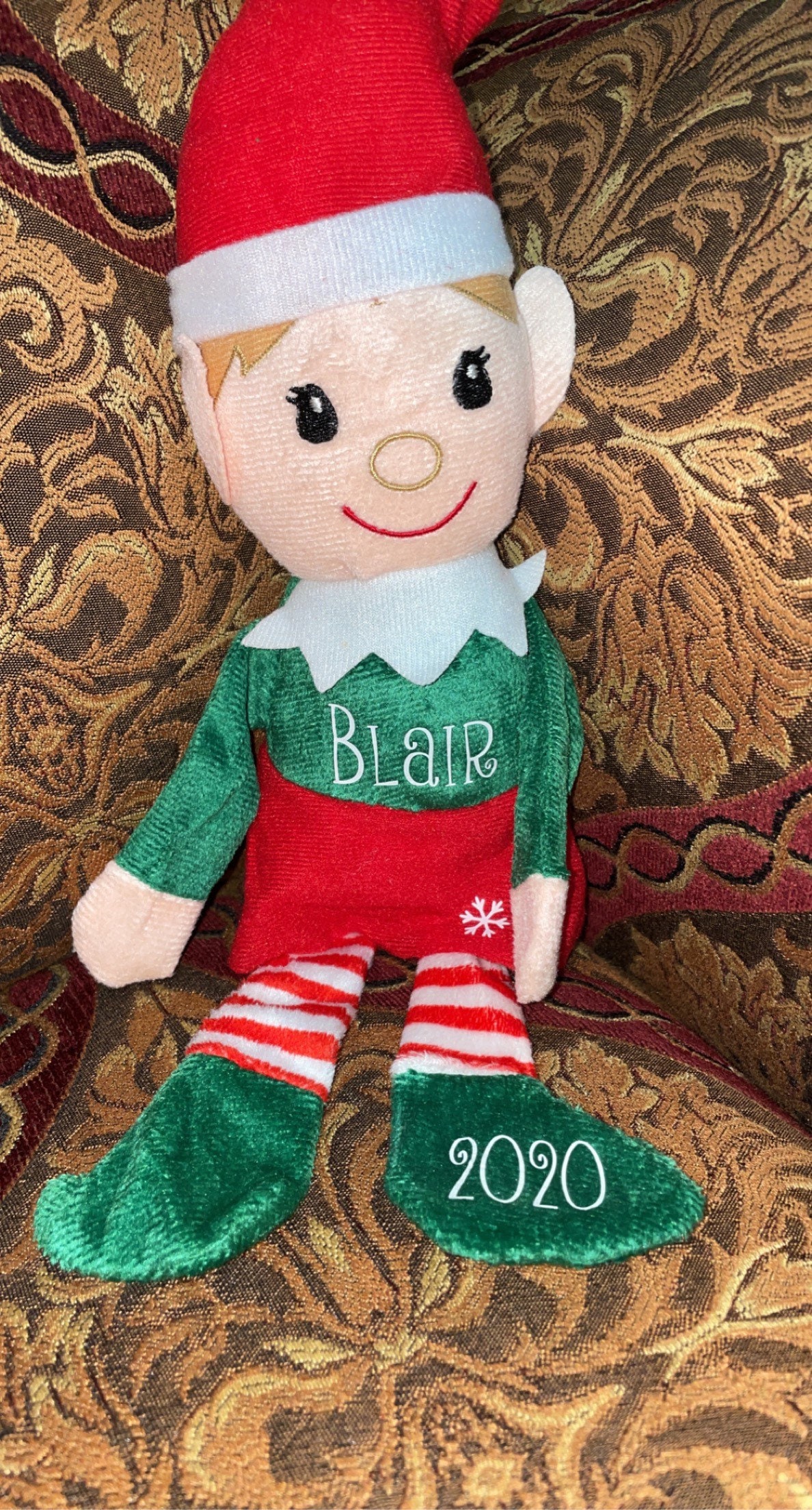Personalized Boy or Girl Plush Elf Toy Doll Etsy