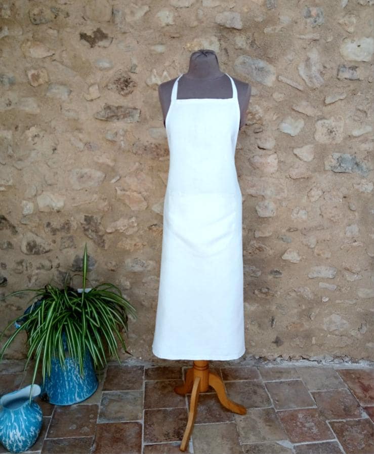 エプロン・三角巾 Handmade French Valenciennes Lace Apron Antique France Apron - Etsy