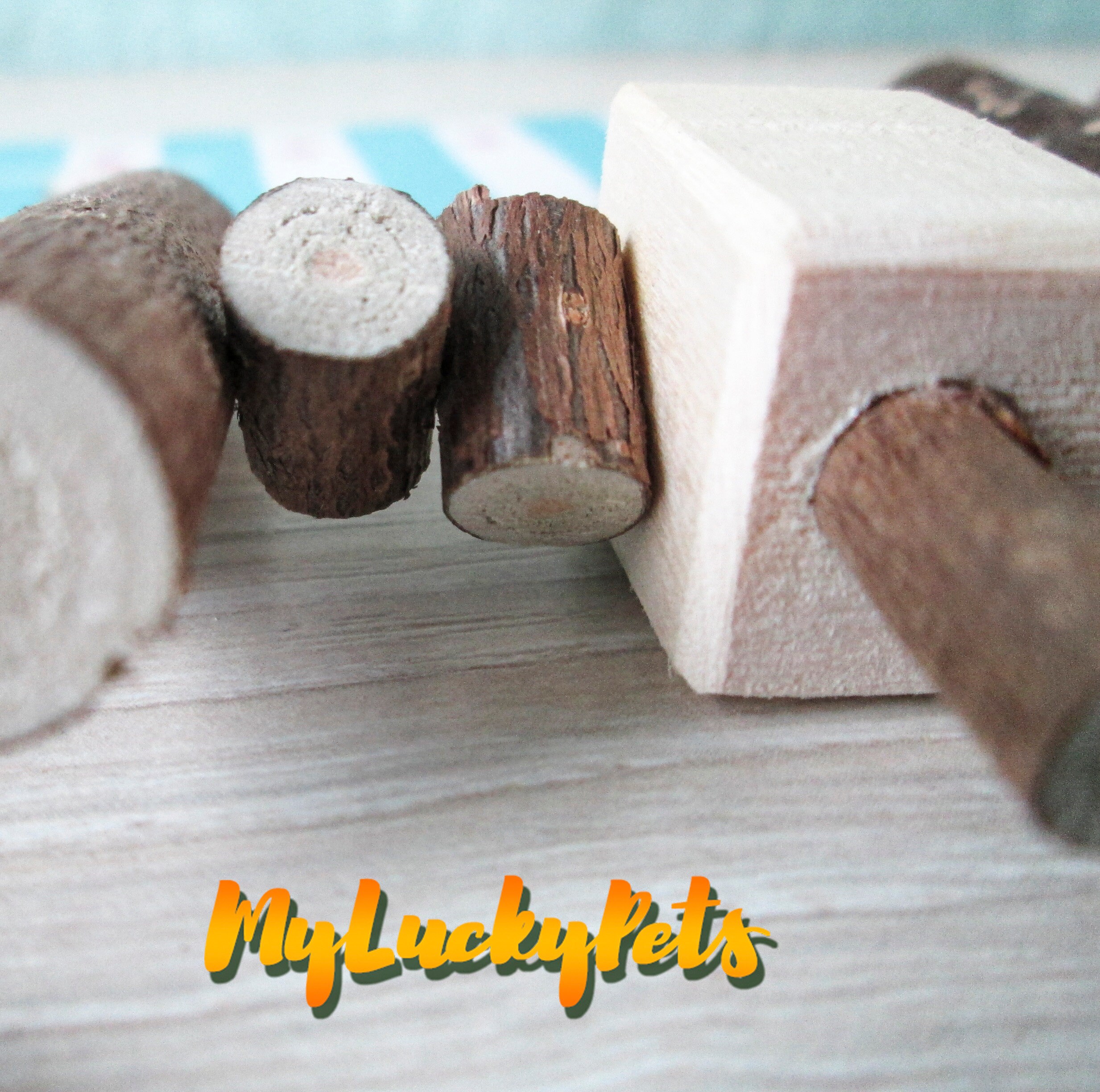 Chinchilla Toys. A Set of 3 Chew Toys for Parrots and Small Etsy