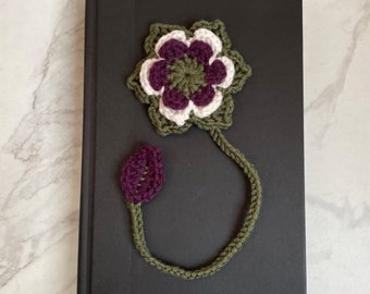 Crochet Bookmark | Cute Bookmark | Floral Bookmark