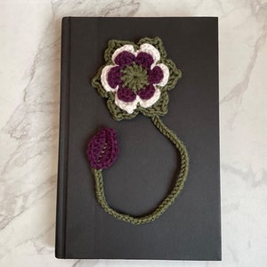 Crochet Bookmark | Cute Bookmark | Floral Bookmark