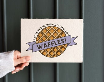 E al mattino, sto facendo Waffles SVG / Tik Tok SVG / Shrek