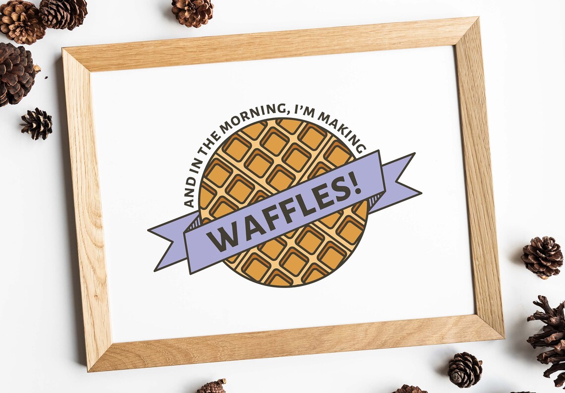And in the Morning, I'm Making Waffles SVG Tik Tok SVG Shrek Etsy