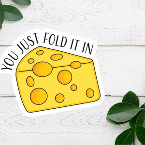 Schitt&#39;s Creek Inspired Fold In The Cheese SVG | Fold In The Cheese Digital Download