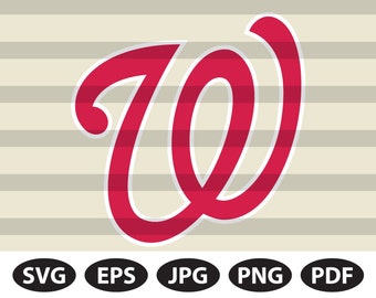 Washington Nationals Svg Etsy