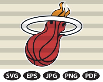 Miami Heat Logo Png Etsy