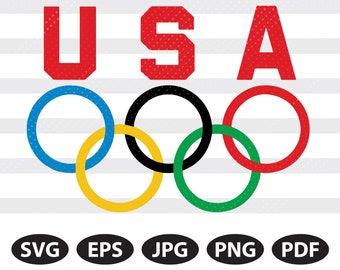 cricut olympic rings etsy
