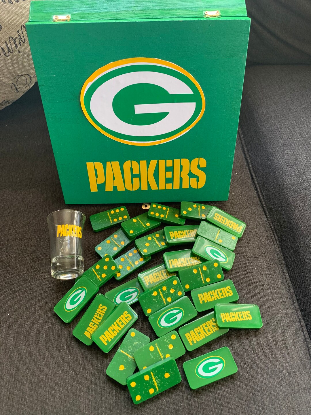 Personalized Favorite Sport Team Dominos Etsy