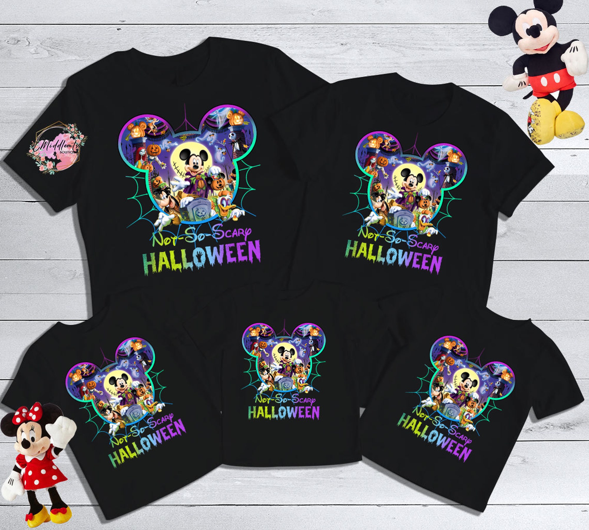 Discover Mickey's Not so scary Halloween party 2022 Matching T-Shirt