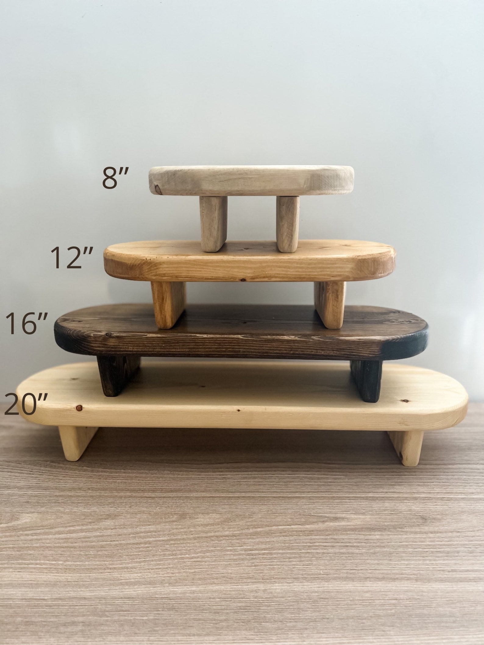 Rectangular Wooden Counter Riser Bathroom Vanity Riser Etsy