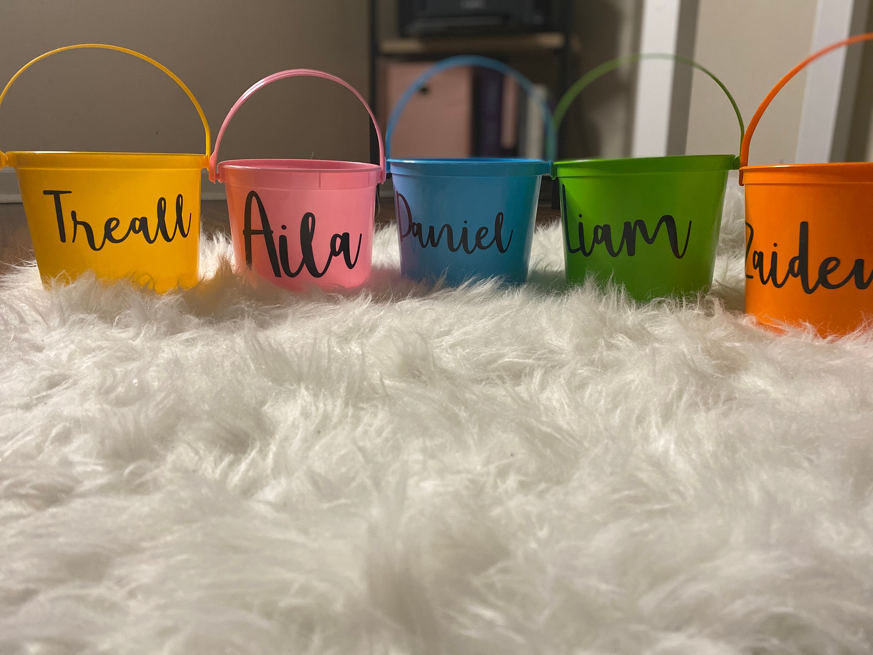 Custom Bucket for Party Favors Etsy