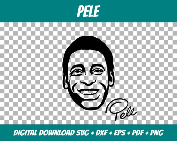 Pelé, Edson Arantes Do Nascimento, Brazilian, Portuguese, Soccer, Brasil,  Sport, Silhouette Cameo, Cricut, Vinyl Cutting, SVG, DXF, PNG 