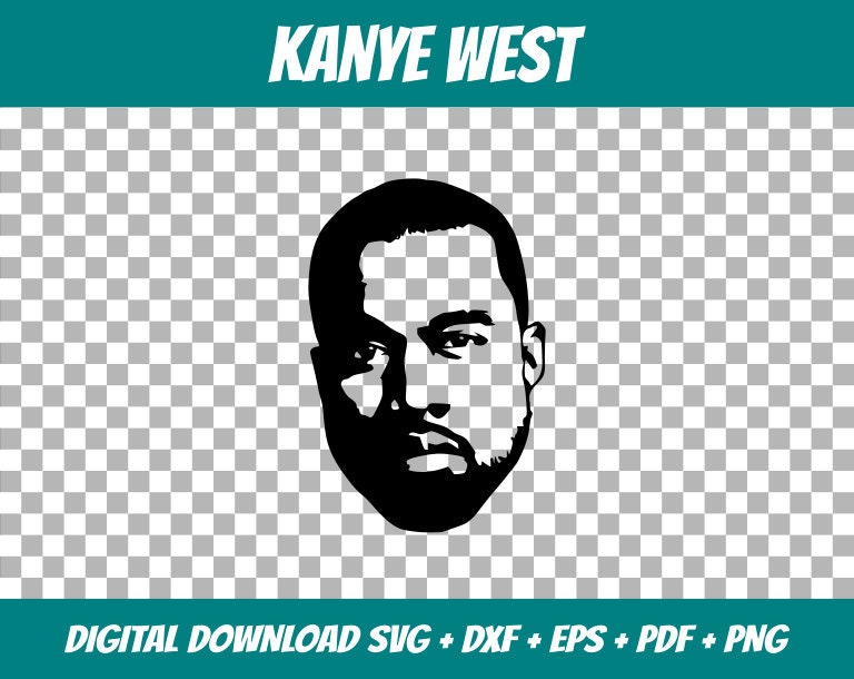 Kanye Abstract Album Art Sticker - Sticker Graphic - Auto, Wall, Laptop, Cell, Truck Sticker for Windows, Cars, Trucks