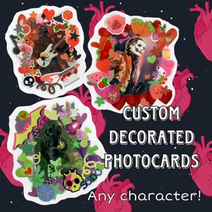 CUSTOM photocard decoration