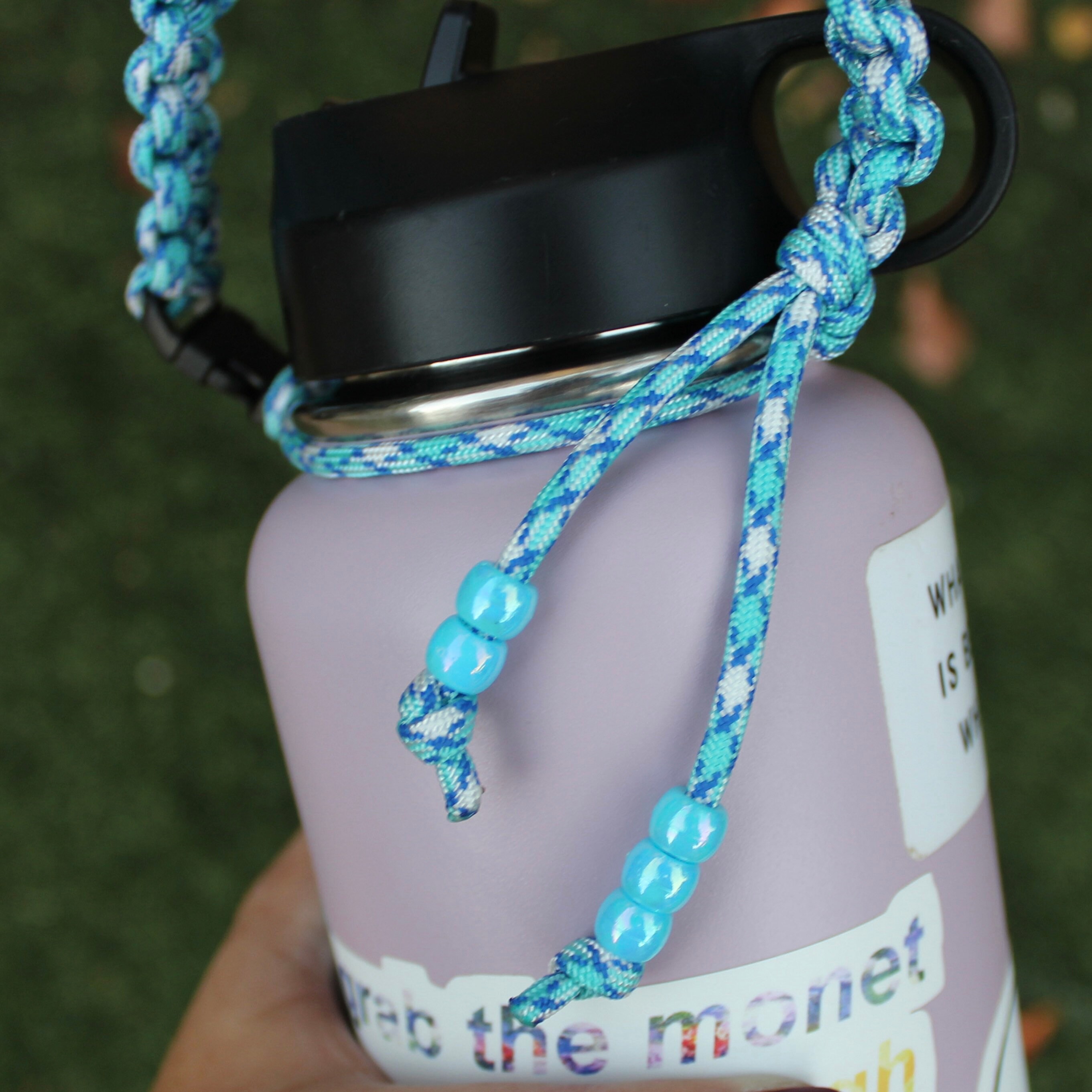 Water Bottle Handle Ocean Paracord Etsy UK