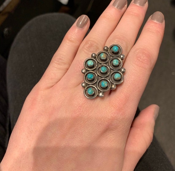 Old Pawn Turquoise Ring