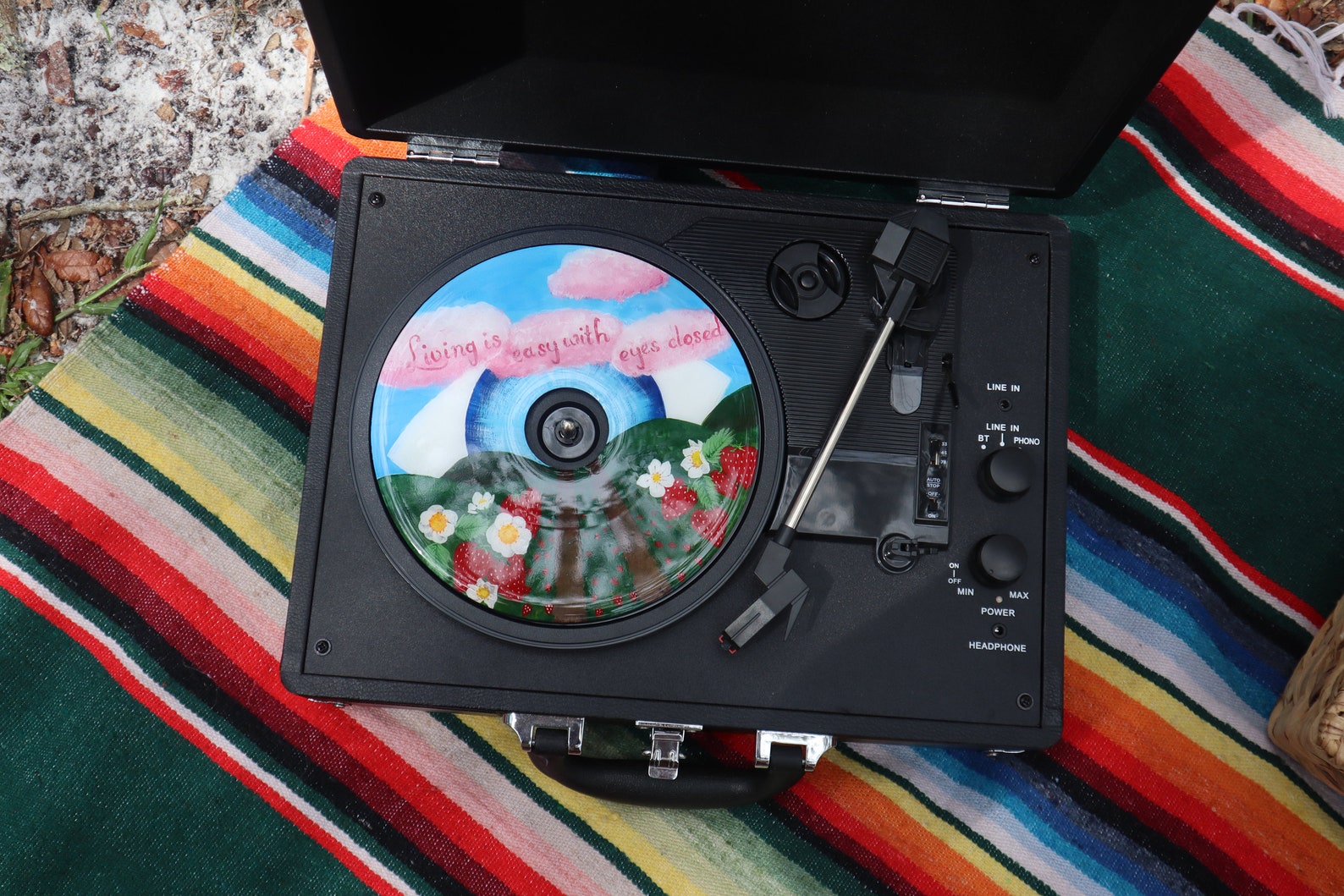 Custom 7 inch Hand Painted Vinyl Records Etsy