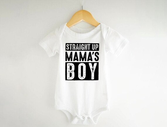 mama's boy onesie
