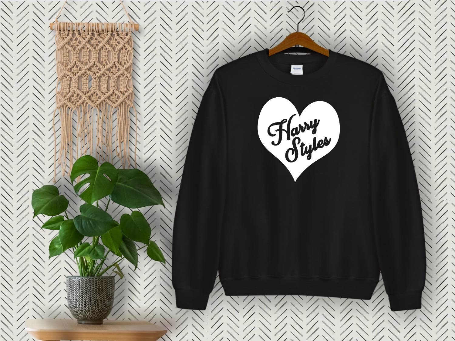 harry styles in sweatshirt
