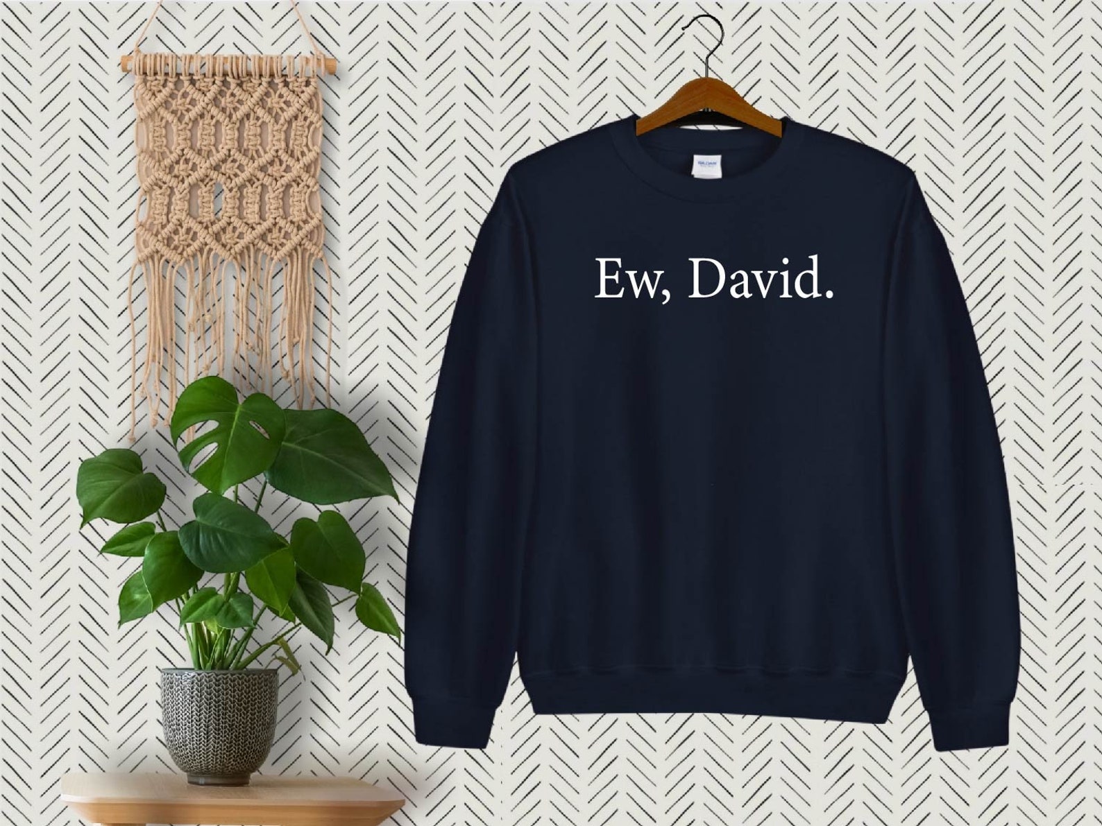 ew david sweatshirt etsy