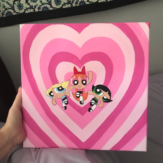 Powerpuff girls painting deals