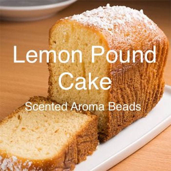 Lemon Pound Cake Cured Scented Premium Aroma Beads, Air Fresheners, Car Freshies, cookie cutter air freshener supplies, sachet bags